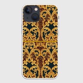 Чехол для iPhone 13 mini с принтом luxury style в Белгороде,  |  | 3d | 3д | luxury | абстракция | золото | паттерн | роскошь | текстуры