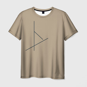 Мужская футболка 3D с принтом Геометрия в Белгороде, 100% полиэфир | прямой крой, круглый вырез горловины, длина до линии бедер | геометрические линии | геометрические фигуры | геометрия | линии