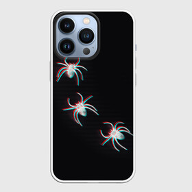 Чехол для iPhone 13 Pro с принтом ПАУКИ ГЛИТЧ  GLITCH SPIDERS в Белгороде,  |  | glitch | spider | tegunvteg | глитч | насекомые | паук | пауки | хэллоуин