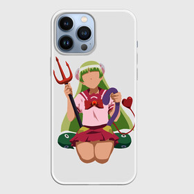 Чехол для iPhone 13 Pro Max с принтом Clara Valac Minimalistic в Белгороде,  |  | alice | amelie | asmodeus | azazel | caliego | clara | iruma | kun | naberi | opera | paimon | sullivan | suzuki | tohell | vaal | valak | welcome | ад | азазель | амели | асмодей | в | ваал | валак | добро | ирума | клара | 