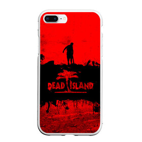 Чехол для iPhone 7Plus/8 Plus матовый с принтом Island of blood в Белгороде, Силикон | Область печати: задняя сторона чехла, без боковых панелей | dead island | game | games | zombi | zomby | апокалепсис | апокалипсис | вуфв шыдфтв | дэд исланд | зомби | игра | игры | мертвый остров