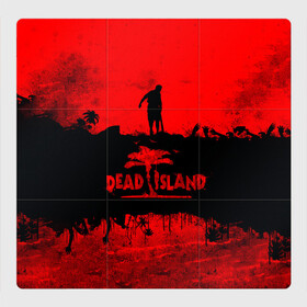 Магнитный плакат 3Х3 с принтом Island of blood в Белгороде, Полимерный материал с магнитным слоем | 9 деталей размером 9*9 см | dead island | game | games | zombi | zomby | апокалепсис | апокалипсис | вуфв шыдфтв | дэд исланд | зомби | игра | игры | мертвый остров