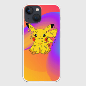 Чехол для iPhone 13 mini с принтом Пикачу капелька в Белгороде,  |  | anime | picachu | pikachu | аниме | милый | пика | пикачу | покебол | покемон