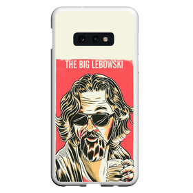 Чехол для Samsung S10E с принтом The Big Lebowski Dude в Белгороде, Силикон | Область печати: задняя сторона чехла, без боковых панелей | big lebowski | donney | dude | lebowski | the big lebowski | the dude | walter | большой лебовски | лебовски | чувак