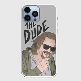 Чехол для iPhone 13 Pro Max с принтом The Dude в Белгороде,  |  | Тематика изображения на принте: big lebowski | donney | dude | lebowski | the big lebowski | the dude | walter | большой лебовски | лебовски | чувак