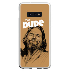 Чехол для Samsung S10E с принтом The Big Lebowski (Dude) в Белгороде, Силикон | Область печати: задняя сторона чехла, без боковых панелей | big lebowski | donney | dude | lebowski | the big lebowski | the dude | walter | большой лебовски | лебовски | чувак