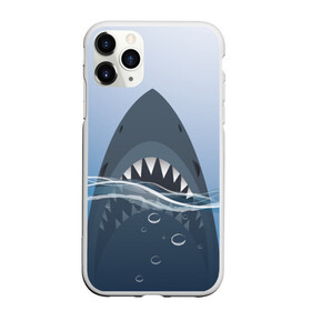 Чехол для iPhone 11 Pro матовый с принтом Акула под водой в Белгороде, Силикон |  | shark | акула | акулы | жители | клыки | море | морские | океан | рыба