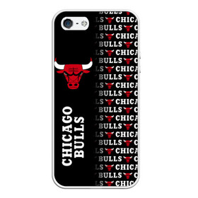 Чехол для iPhone 5/5S матовый с принтом CHICAGO BULLS [7] в Белгороде, Силикон | Область печати: задняя сторона чехла, без боковых панелей | basketball | bulls | chicago | chicago bulls | jordan | nba | баскетбол | джордан | нба | чикаго буллз