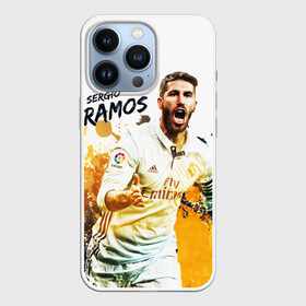 Чехол для iPhone 13 Pro с принтом Серхио Рамос в Белгороде,  |  | sergio ramos | sr4 | номер 4 | реал мадрид | сборная испании | серхио рамос | футбол | футболист