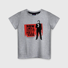 Детская футболка хлопок с принтом SPN Hell To Raise в Белгороде, 100% хлопок | круглый вырез горловины, полуприлегающий силуэт, длина до линии бедер | crowley | sn | spn | supernatural | vdzabma | кроули | сверхъестественное | сн | спн