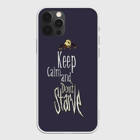 Чехол для iPhone 12 Pro Max с принтом Keep clam and dont starve в Белгороде, Силикон |  | animation | dont starve | dont starve together | game | games | mult | survive | выживалка | выживание | донт старв | игра | игры | мульт | не голодай | не голодайка