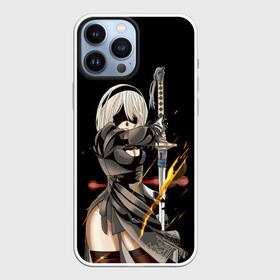 Чехол для iPhone 13 Pro Max с принтом Nier: Automata в Белгороде,  |  | 2b | action | b2 | nier automata | nier gestalt | nier replicant | ниар | ниар автомата | ниер автомата | нир | экшн