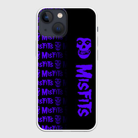 Чехол для iPhone 13 mini с принтом MISFITS [9] в Белгороде,  |  | misfits | music | rock | мисфитс | музыка | рок