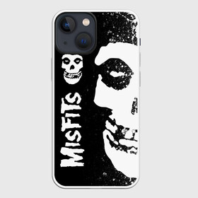Чехол для iPhone 13 mini с принтом MISFITS [1] в Белгороде,  |  | misfits | music | rock | мисфитс | музыка | рок