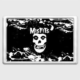 Магнит 45*70 с принтом MISFITS [4] в Белгороде, Пластик | Размер: 78*52 мм; Размер печати: 70*45 | misfits | music | rock | мисфитс | музыка | рок