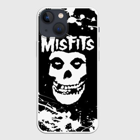 Чехол для iPhone 13 mini с принтом MISFITS [4] в Белгороде,  |  | misfits | music | rock | мисфитс | музыка | рок