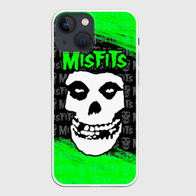 Чехол для iPhone 13 mini с принтом MISFITS [3] в Белгороде,  |  | misfits | music | rock | мисфитс | музыка | рок