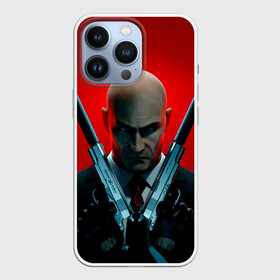 Чехол для iPhone 13 Pro с принтом Agent here в Белгороде,  |  | Тематика изображения на принте: agent 47 | game | games | hitman | hitmen | агент 47 | игра | игры | ршеьфт | хитман | хитмэн