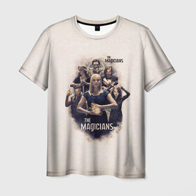 Мужская футболка 3D с принтом The Magicans в Белгороде, 100% полиэфир | прямой крой, круглый вырез горловины, длина до линии бедер | the magicans | волшебники | волшебный мир | волшебство | колдуны | колдуньи | магия | сериал