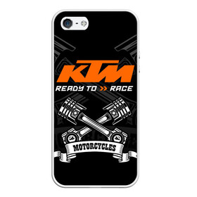 Чехол для iPhone 5/5S матовый с принтом KTM MOTORCYCLES / КТМ МОТОЦИКЛЫ в Белгороде, Силикон | Область печати: задняя сторона чехла, без боковых панелей | ktm | ktm duke | motorcycle. | байк | байкер | ктм | ктм дюк | мотоспорт | мототехника | мотоцикл | мотоциклист | скутер