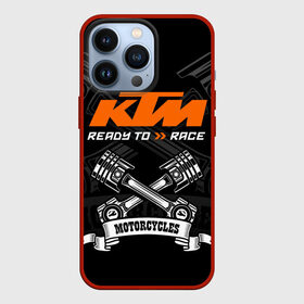 Чехол для iPhone 13 Pro с принтом KTM MOTORCYCLES   КТМ МОТОЦИКЛЫ в Белгороде,  |  | Тематика изображения на принте: ktm | ktm duke | motorcycle. | байк | байкер | ктм | ктм дюк | мотоспорт | мототехника | мотоцикл | мотоциклист | скутер