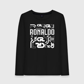 Женский лонгслив хлопок с принтом RONALDO CR JUVENTUS в Белгороде, 100% хлопок |  | 7 | champion | cr7 | cristiano ronaldo | fifa | football | football club | juventus | soccer | uefa | игра | криштиану роналду | лига чемпионов | реал мадрид | сборная португалии | спорт | уефа | фифа | фк | футбол | футболь