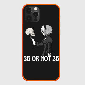 Чехол для iPhone 12 Pro Max с принтом 2B OR NOT 2B в Белгороде, Силикон |  | 2a | 2б | ahegao | anime | automata | b2 | cyber | emil | girl | girls | glitch | hikka | neon | nier | senpai | waifu | yorha | а2 | аниме | ахегао | вайфу | глитч | глич | девушка | кибер | манга | неон | семпай | сенпай | тян | тяночка | 