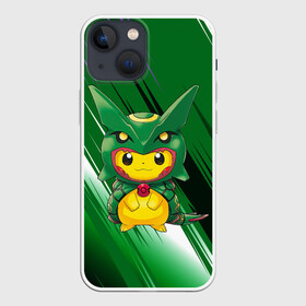 Чехол для iPhone 13 mini с принтом Пикачу   дракон в Белгороде,  |  | anime | picachu | pikachu | аниме | милый | пика | пикачу | покебол | покемон