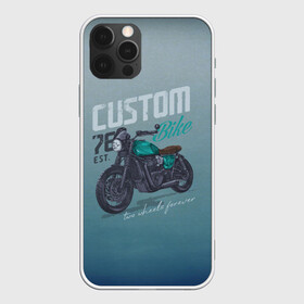 Чехол для iPhone 12 Pro с принтом Custom Bike в Белгороде, силикон | область печати: задняя сторона чехла, без боковых панелей | bike | custom | байк | байкер | кастом | мото | мотокросс | мотоцикл | скорость