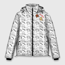 Мужская зимняя куртка 3D с принтом Крутые бобры паттерн в Белгороде, верх — 100% полиэстер; подкладка — 100% полиэстер; утеплитель — 100% полиэстер | длина ниже бедра, свободный силуэт Оверсайз. Есть воротник-стойка, отстегивающийся капюшон и ветрозащитная планка. 

Боковые карманы с листочкой на кнопках и внутренний карман на молнии. | beaver | daggett | doofus | norbert | the angry beavers | бобр | деггет | дуфус | злые бобры | крутые бобры | норберт | фостер