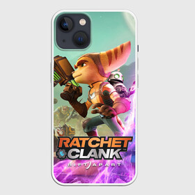 Чехол для iPhone 13 с принтом Ratchet  Clank: Rift Apart в Белгороде,  |  | Тематика изображения на принте: action | animals | nextgen | pc | playstation | ps 5 | ratchet and clank rift apart | robot | sony | steam | top | valve | video games | weapon | xbox | валв | видео игры | животные | иксбокс | некстген | оружие | пк | плейстейшен | пс 5 | робот 