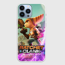 Чехол для iPhone 13 Pro Max с принтом Ratchet  Clank: Rift Apart в Белгороде,  |  | Тематика изображения на принте: action | animals | nextgen | pc | playstation | ps 5 | ratchet and clank rift apart | robot | sony | steam | top | valve | video games | weapon | xbox | валв | видео игры | животные | иксбокс | некстген | оружие | пк | плейстейшен | пс 5 | робот 