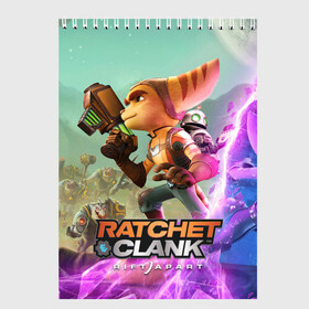 Скетчбук с принтом Ratchet & Clank: Rift Apart в Белгороде, 100% бумага
 | 48 листов, плотность листов — 100 г/м2, плотность картонной обложки — 250 г/м2. Листы скреплены сверху удобной пружинной спиралью | action | animals | nextgen | pc | playstation | ps 5 | ratchet and clank rift apart | robot | sony | steam | top | valve | video games | weapon | xbox | валв | видео игры | животные | иксбокс | некстген | оружие | пк | плейстейшен | пс 5 | робот 