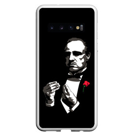 Чехол для Samsung Galaxy S10 с принтом Крёстный Отец | The Godfather в Белгороде, Силикон | Область печати: задняя сторона чехла, без боковых панелей | Тематика изображения на принте: corleone | dad | don | father | gangster | godfather | mafia | rose | the | vito | вито | гангстер | дон | корлеоне | крёстный | криминал | мафиози | мафиозник | мафия | отец | роза