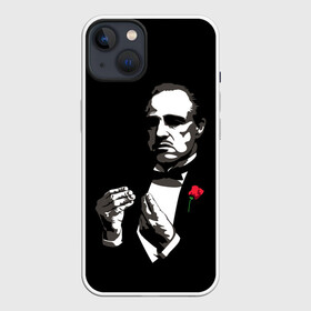 Чехол для iPhone 13 с принтом Крёстный Отец | The Godfather в Белгороде,  |  | corleone | dad | don | father | gangster | godfather | mafia | rose | the | vito | вито | гангстер | дон | корлеоне | крёстный | криминал | мафиози | мафиозник | мафия | отец | роза