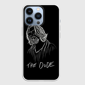 Чехол для iPhone 13 Pro с принтом THE DUDE (Большой Лебовски) в Белгороде,  |  | abide | big | dude | jeff | lebowski | the | большой | лебовски | фильм | чувак