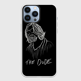 Чехол для iPhone 13 Pro Max с принтом THE DUDE (Большой Лебовски) в Белгороде,  |  | abide | big | dude | jeff | lebowski | the | большой | лебовски | фильм | чувак