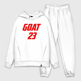 Мужской костюм хлопок OVERSIZE с принтом GOAT 23 в Белгороде,  |  | basketball | bulls | chicago | game | jordan | michael | nba | sport | streetball | баскетбол | баскетболист | буллс | джордан | игра | игрок | майкл | мяч | нба | спорт | стритбол | тренер | чикаго