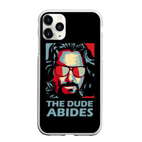 Чехол для iPhone 11 Pro матовый с принтом The Dude Abides (Лебовски) в Белгороде, Силикон |  | abide | big | dude | jeff | lebowski | the | большой | лебовски | фильм | чувак