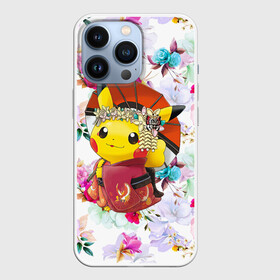 Чехол для iPhone 13 Pro с принтом Пикачу   Гейша в Белгороде,  |  | anime | picachu | pikachu | аниме | милый | пика | пикачу | покебол | покемон