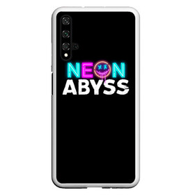 Чехол для Honor 20 с принтом Neon Abyss в Белгороде, Силикон | Область печати: задняя сторона чехла, без боковых панелей | abyss | game | neon | абис | аид | бездна | игра | мрачный отряд | неон эбесс | эбис