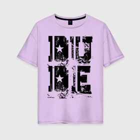 Женская футболка хлопок Oversize с принтом Dude в Белгороде, 100% хлопок | свободный крой, круглый ворот, спущенный рукав, длина до линии бедер
 | big lebowski | dude | hype | большой лебовски | хайп | чувак