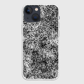 Чехол для iPhone 13 mini с принтом Small scale camouflage в Белгороде,  |  | абстракция | грязь | камуфляж | пятна | черно белый