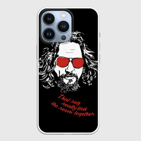 Чехол для iPhone 13 Pro с принтом Большой Лебовский в Белгороде,  |  | dude | jeff bridges | the big lebowski | большой лебовский | джефф бриджес | красные очки | фильм | чувак