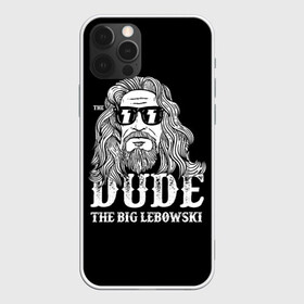 Чехол для iPhone 12 Pro Max с принтом Dude the Big Lebowski в Белгороде, Силикон |  | dude | jeff bridges | the big lebowski | блики | большой лебовский | джефф бриджес | молния | фильм | чувак
