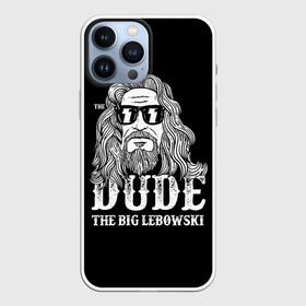 Чехол для iPhone 13 Pro Max с принтом Dude the Big Lebowski в Белгороде,  |  | Тематика изображения на принте: dude | jeff bridges | the big lebowski | блики | большой лебовский | джефф бриджес | молния | фильм | чувак