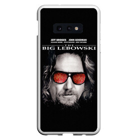 Чехол для Samsung S10E с принтом The Big Lebowski в Белгороде, Силикон | Область печати: задняя сторона чехла, без боковых панелей | dude | jeff bridges | the big lebowski | большой лебовский | джефф бриджес | ковер | красные очки | узор | фильм | чувак