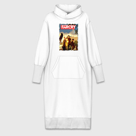Платье удлиненное хлопок с принтом FARCRY TROPIC 3 в Белгороде,  |  | farcry | fc 5 | fc5 | фар край