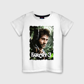 Детская футболка хлопок с принтом Farcry3 в Белгороде, 100% хлопок | круглый вырез горловины, полуприлегающий силуэт, длина до линии бедер | farcry | fc 5 | fc5 | фар край