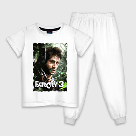 Детская пижама хлопок с принтом Farcry3 в Белгороде, 100% хлопок |  брюки и футболка прямого кроя, без карманов, на брюках мягкая резинка на поясе и по низу штанин
 | farcry | fc 5 | fc5 | фар край